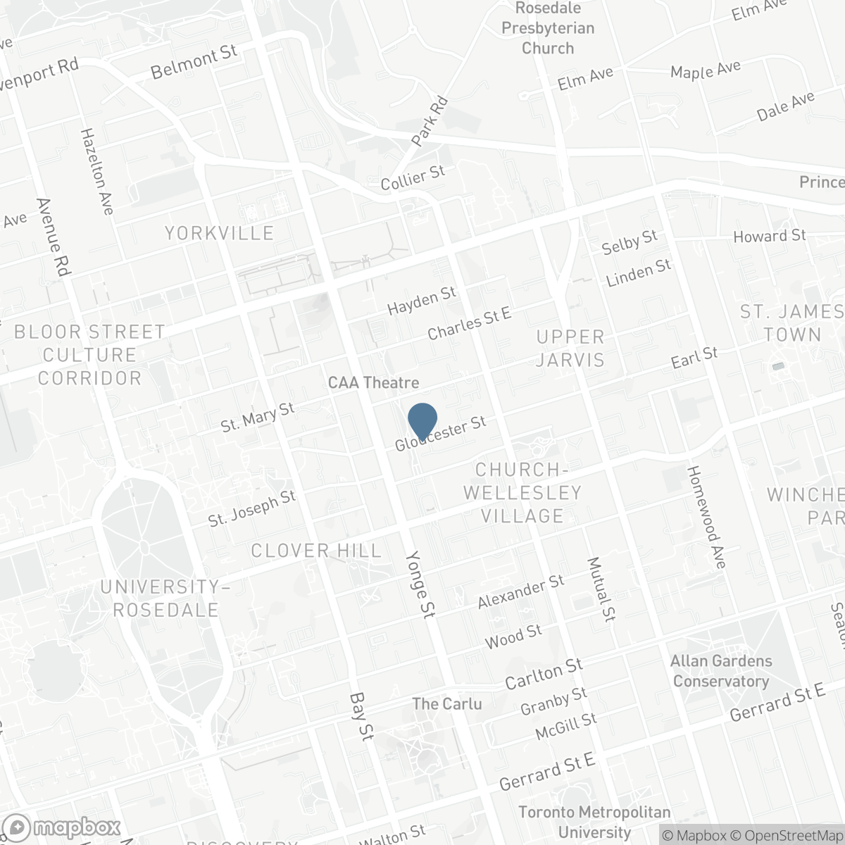 2110 - 30 GLOUCESTER STREET, Toronto, Ontario M4Y 1L6